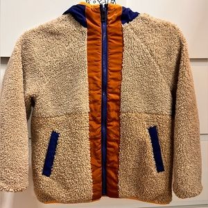 ZARA COLORBLOCK FLEECE JACKET BOYS 7